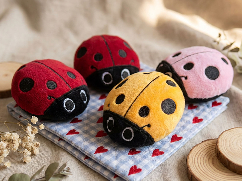 Preview: Glückskäfer Marienkäfer - ITH-Stickdatei